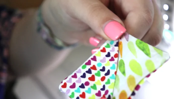 Trim any excess threads.