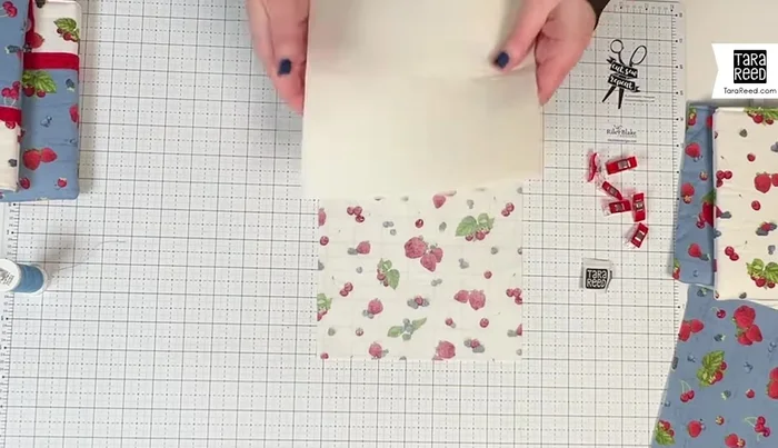 Fuse Pellon Flexi Foam to Outer Fabric