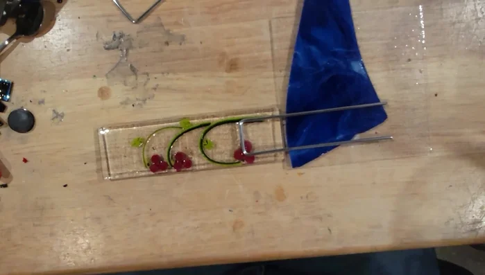 Allow the glue to cure for at least four hours, preferably 24-48 hours before using the garden stake.