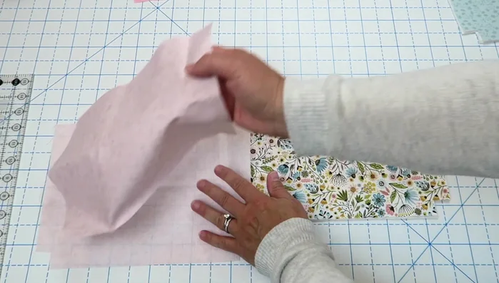 Press and top stitch the seam.