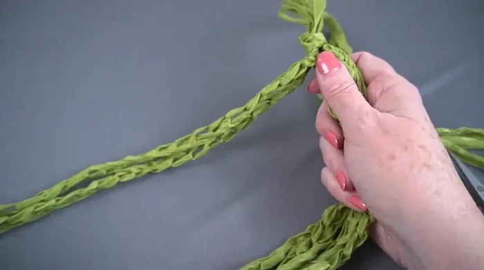 While braiding, regularly untangle the tails to prevent knotting.