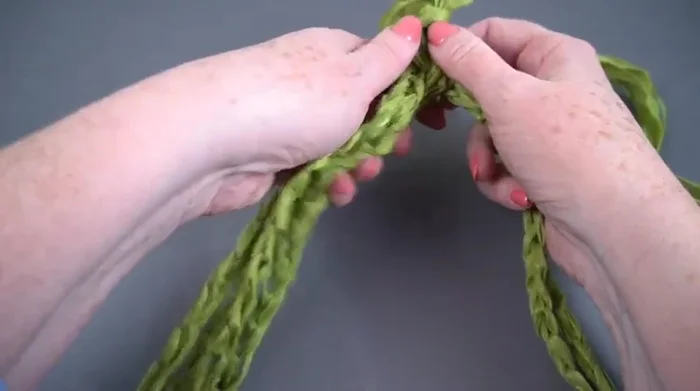 While braiding, regularly untangle the tails to prevent knotting.