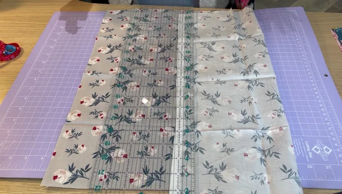 Iron the fabric (optional, but recommended).