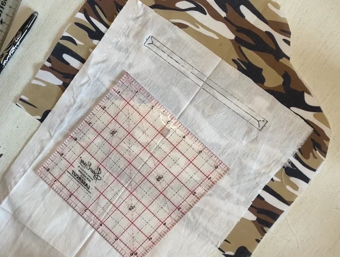 Push the pocket lining through the opening, press to create a neat finish.