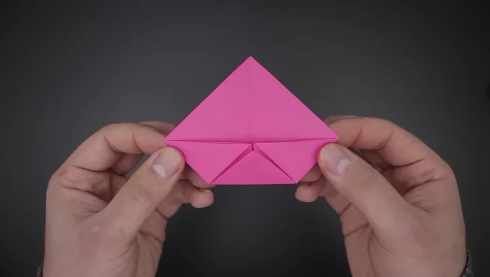 Bend the corners of the petals to enhance the look.