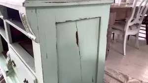 Vintage Mint Armoire Makeover: A Step-by-Step DIY Guide