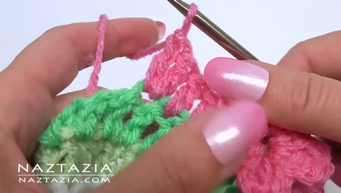 Repeat the flower-making process from step 3 onwards to create another flower.