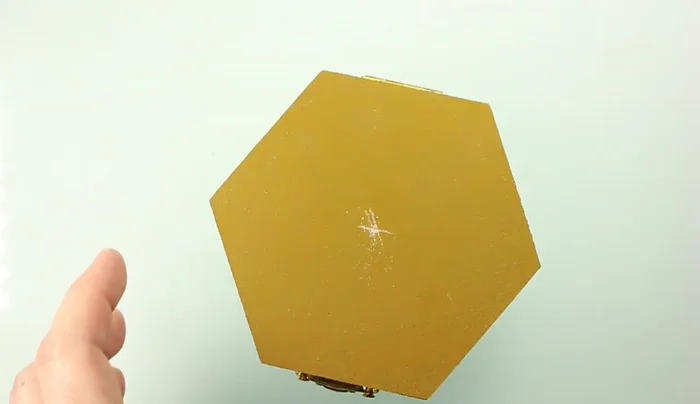 If using satin or semi-gloss paint, mix in DecoArt Chalk Finish Medium to create a chalkboard surface for easier drawing.