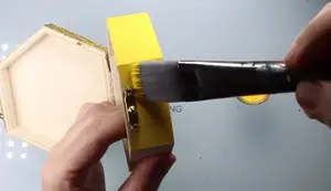 Happy Sunshine Hexagon Box: A Stunning Dotting Mandala Tutorial