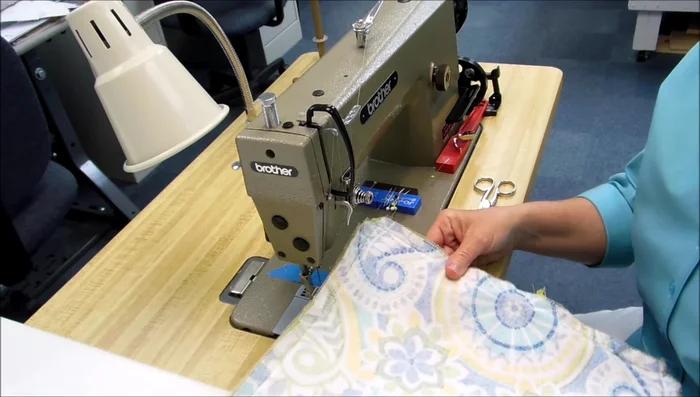 Turn right side out and insert pillow form: Carefully turn the pillow cover right side out and insert the pillow form. Make sure all corners are aligned.